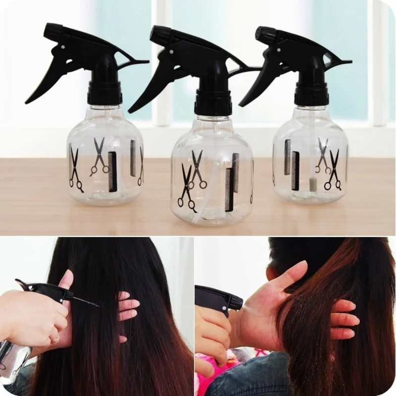 

250ml Transparent Spray Bottle Water Mist Sprayer Haircut Tool Hair Dresser Hair Spray Bottle Flower Plants Water Bottle