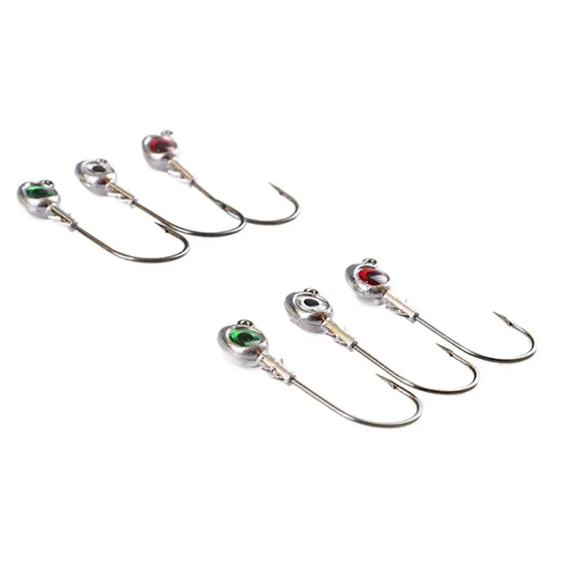 

Big Eyed Fish Head Lead Hook 5G7G10G14G Sea Fishing Lead Head Hook Fishing Accessories