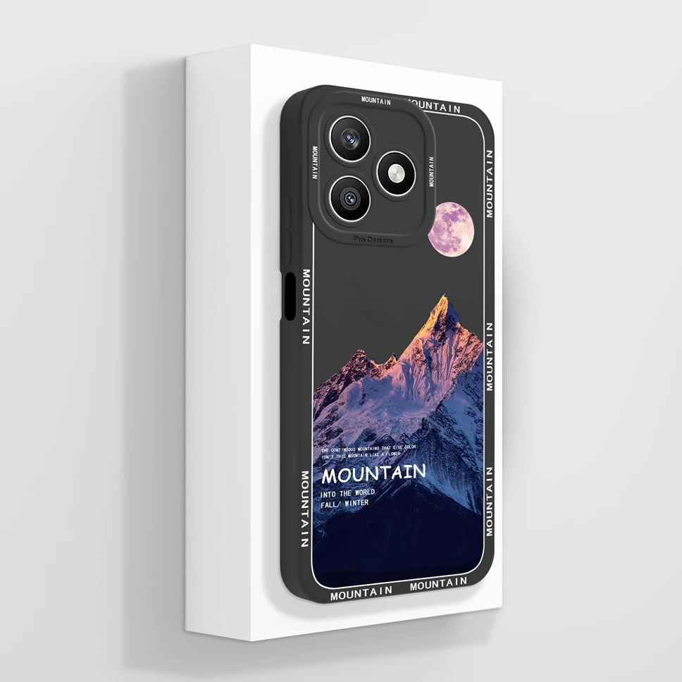 Mountain Astronaut Liquid Silicone Protective Case - Stylish and Durable Cover