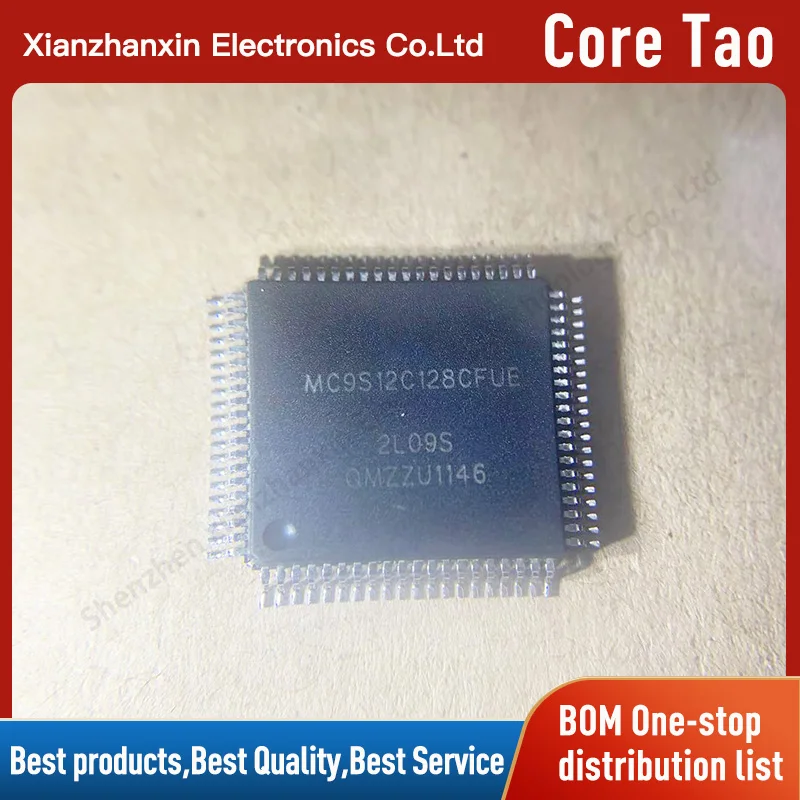 

1 шт./партия, автомобильная компьютерная плата MC9S12C128CFUE MC9S12C128 QFP80