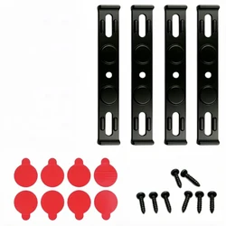 Sleek and Durable European License Plate Frame with Easy Installation (Black)