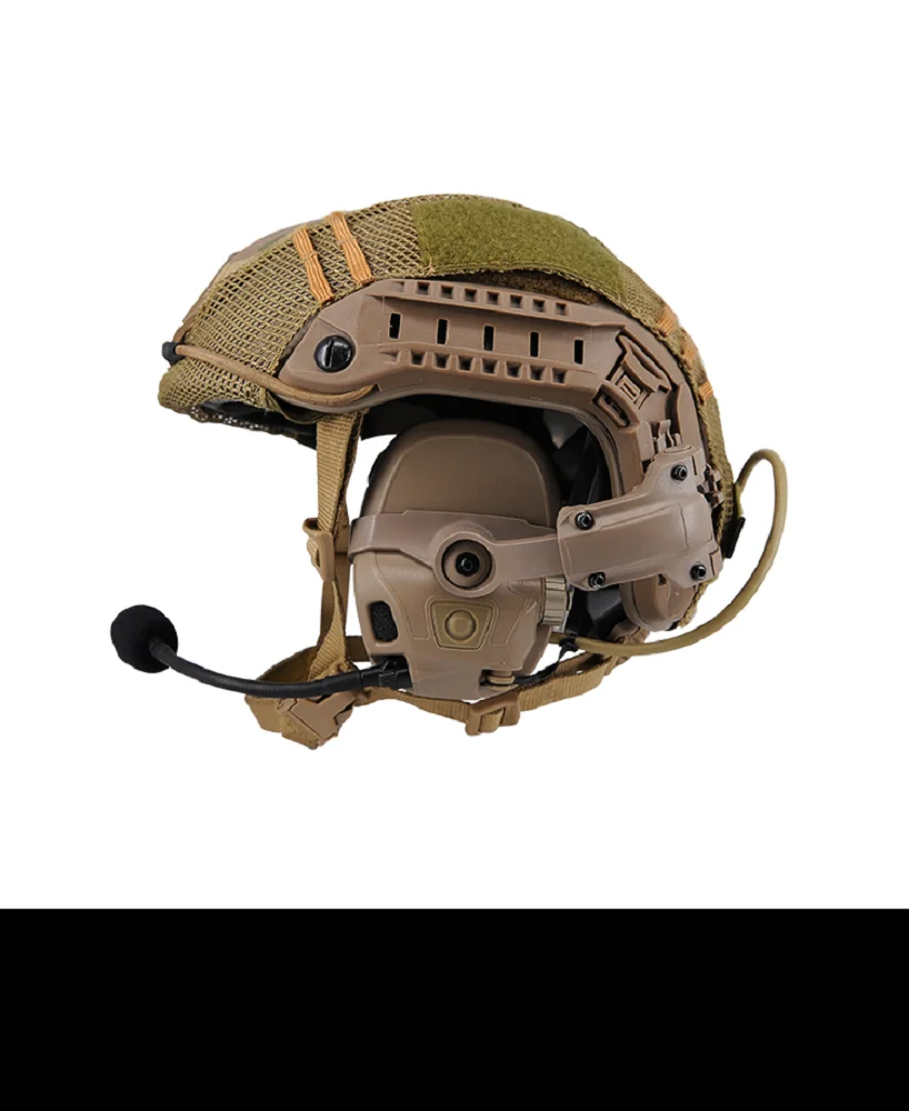 Replacement Of Microphone With FMA Amp Tactical Noise Reduction Headset