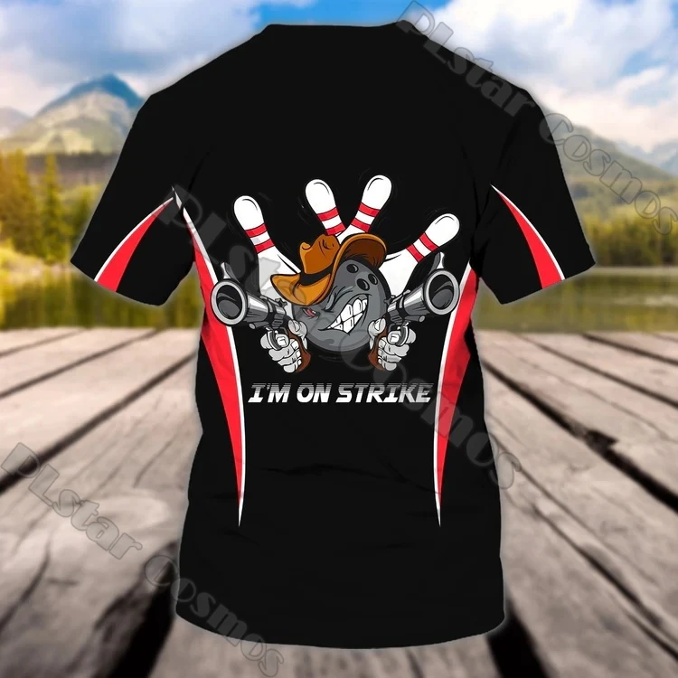 Sommer Neueste Mens t shirt Personalisierte Name Bowling Team 3D Volle Gedruckt Unisex Casual T-shirt Geschenk Für Bowling Liebhaber DW206 – Detail 10