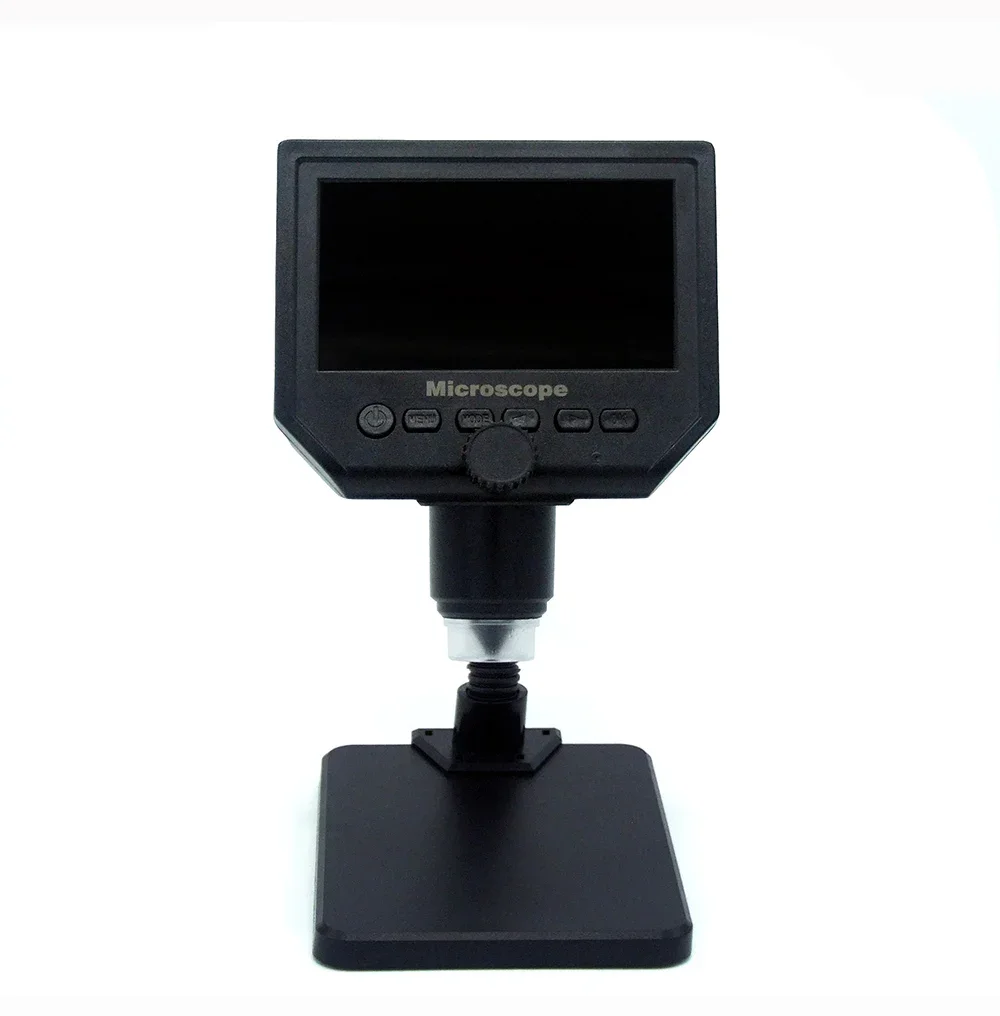 G600 600X 현미경 USB 디지털 비디오 현미경 카메라 8 LED VGA 현미경 (납땜용) 4.3인치 HD OLED 스크린 포함