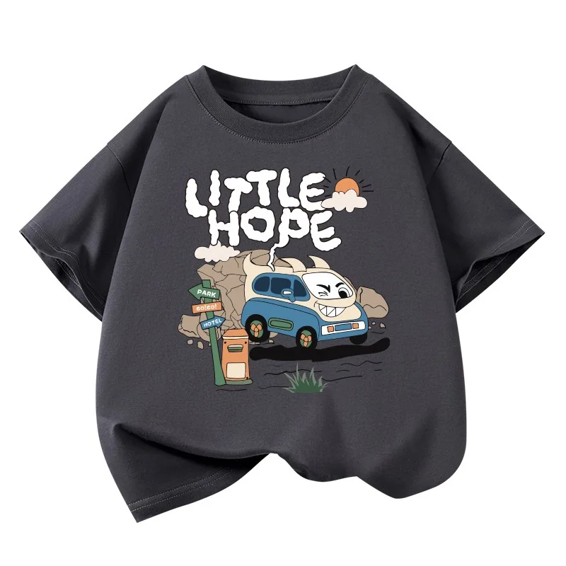 Kids Cartoon Car T-Shirt 3