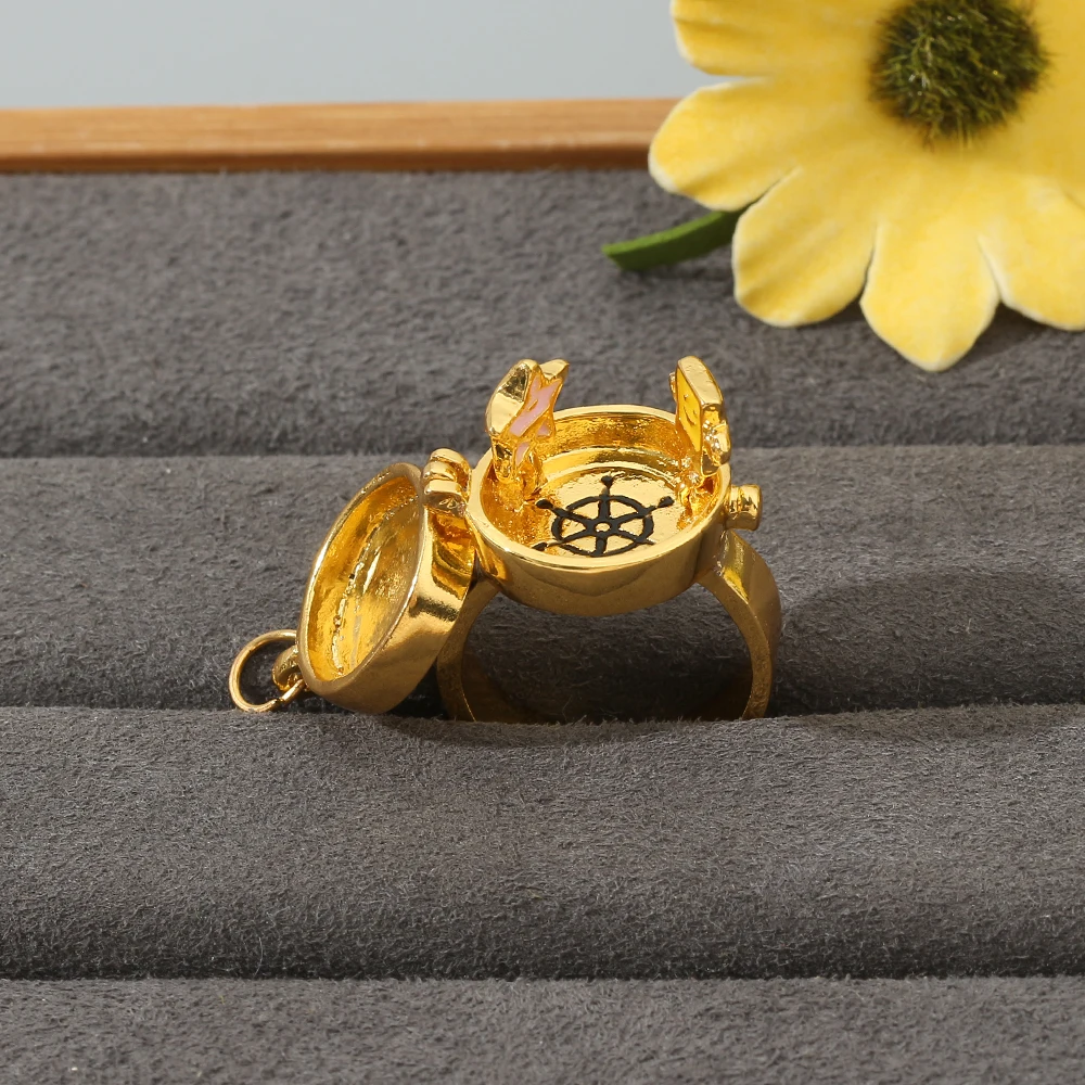 BFF Ringe Für Beste Freundinnen - Verstellbar, Mit Drehbaren Figuren Unter Der Kappe