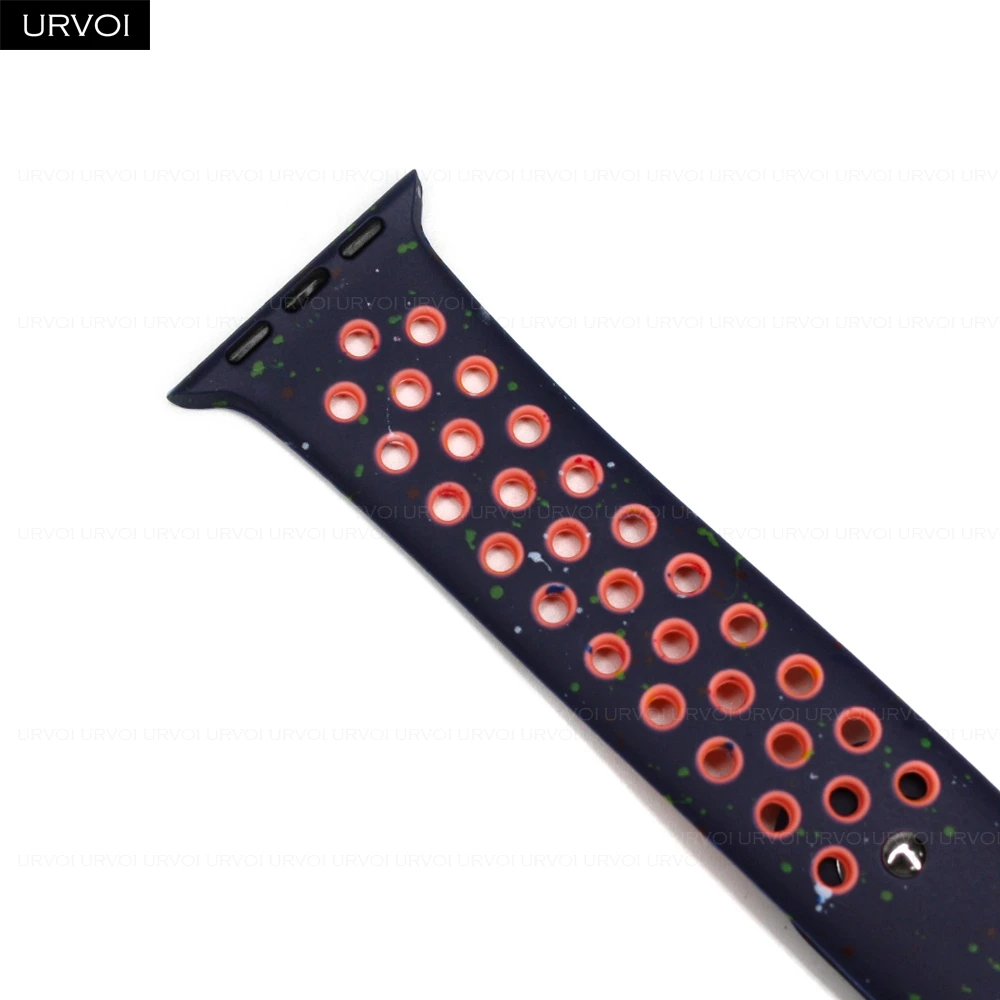 URVOI Sport Band - Double Color Silicone with Breathable Holes