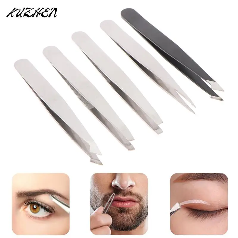

Stainless Steel Eyebrow Tweezer False Eyelash Extension Tools Repair Hyperfine All For Building Eyelash Nails Tweezers
