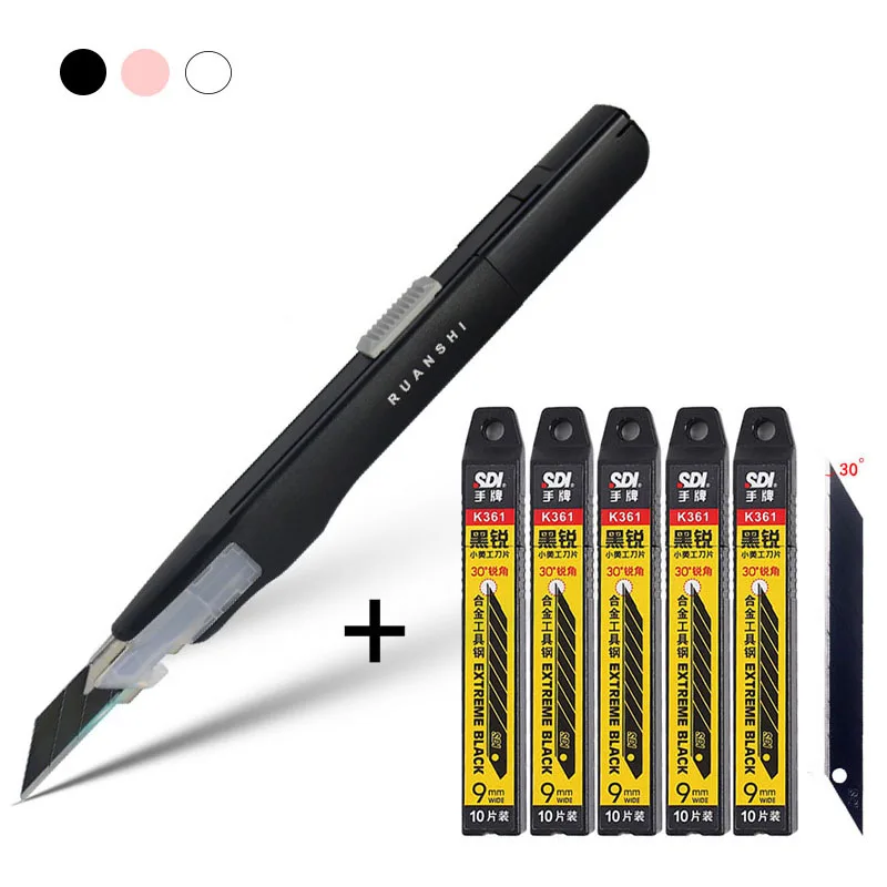 Utility Cutter Knife Vinyl Car Stickers Decals PPF Film Window Tint Craft Cutting Line Paper DIY Tool utility cutter knife