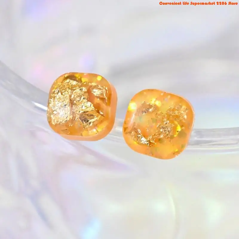 E06E Designs and Craft Supplies Unique Elegant Earrings with Versatile Silicone Mould for Jewelry Lovers Daily Use