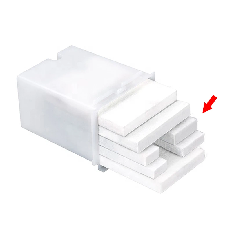 Kit éponge Et Boîte De Récupération D'encre Pour Imprimantes Epson L1110 L3100 L3110 Etc. - Neuf