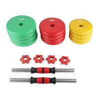 Colorful Dumbbell Hand Dumbbell Fitness Dumbbell Colorful Removable Non Slip Grip Fitness Gym Home Weight Lifting Hand Dumbbell - Image 3