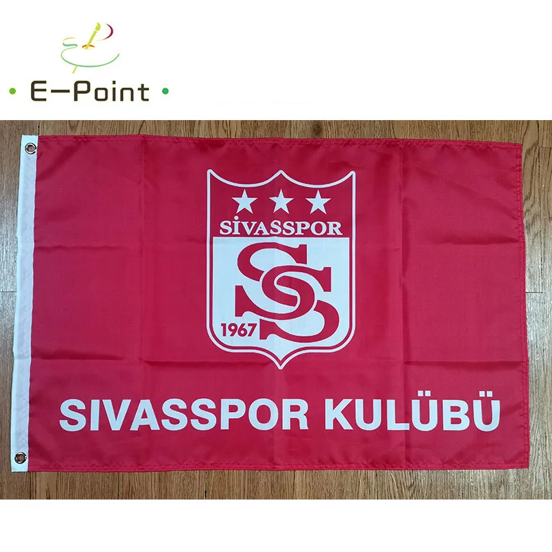 Turkey Sivas S.K. Sivasspor 3ft*5ft (90*150cm) Size Christmas Decorations for Home Flag Banner Gifts | Дом и сад