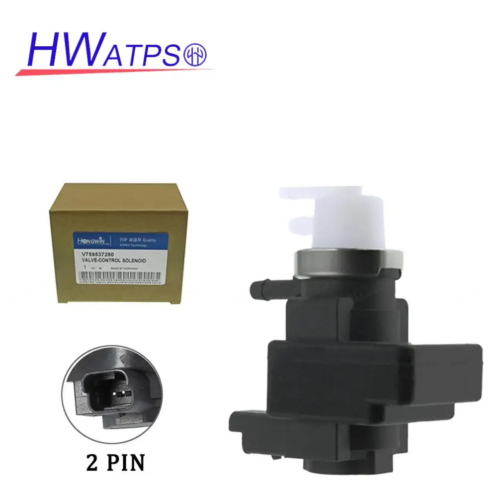 HWATPS Turbocharger Solenoid Valve V759537280 For Peugeot 207CC 308CC 3008 4008 RCZ 1.6T Citroen DS5 C4L C5 C6 1922V6 1922 V6