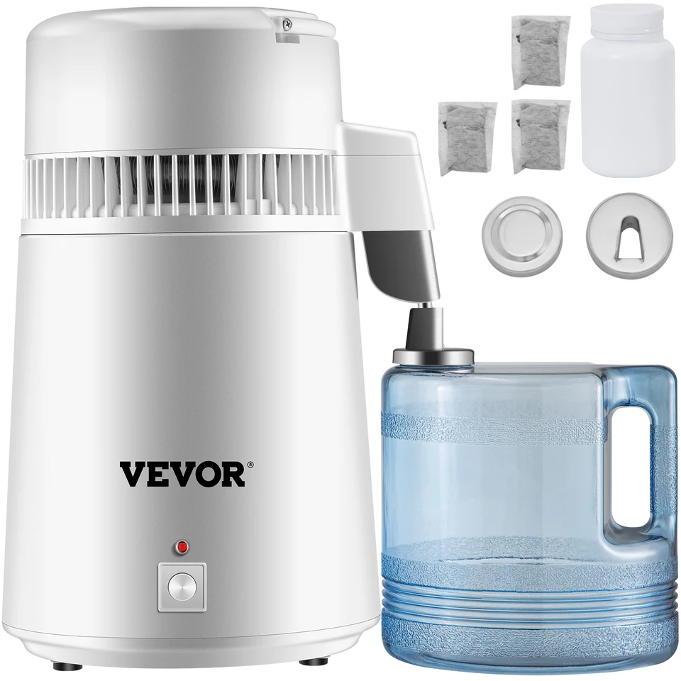 VEVOR 4L Stainless Steel Water Distiller Purifier