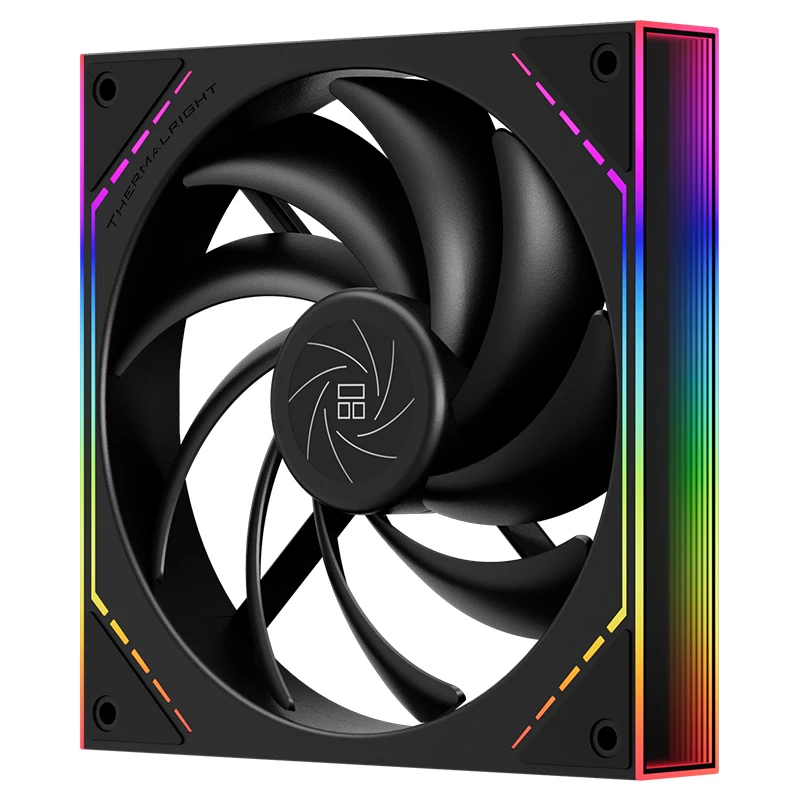 THERMALRIGHT TL-M14 ARGB Case Fan, 140x144x25mm Wireless Mirror Lighting 9 Blade High Air Volume Cooling Fan - Image 2