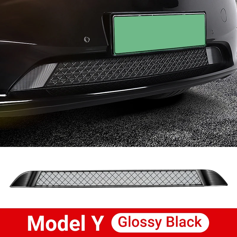 Für Tesla Modell 3 Modell Y Frontschürze Hood Vent Grille Net Kühler  Schutzhülle Mesh Grill Panel Für Tesla Grid zubehör - AliExpress