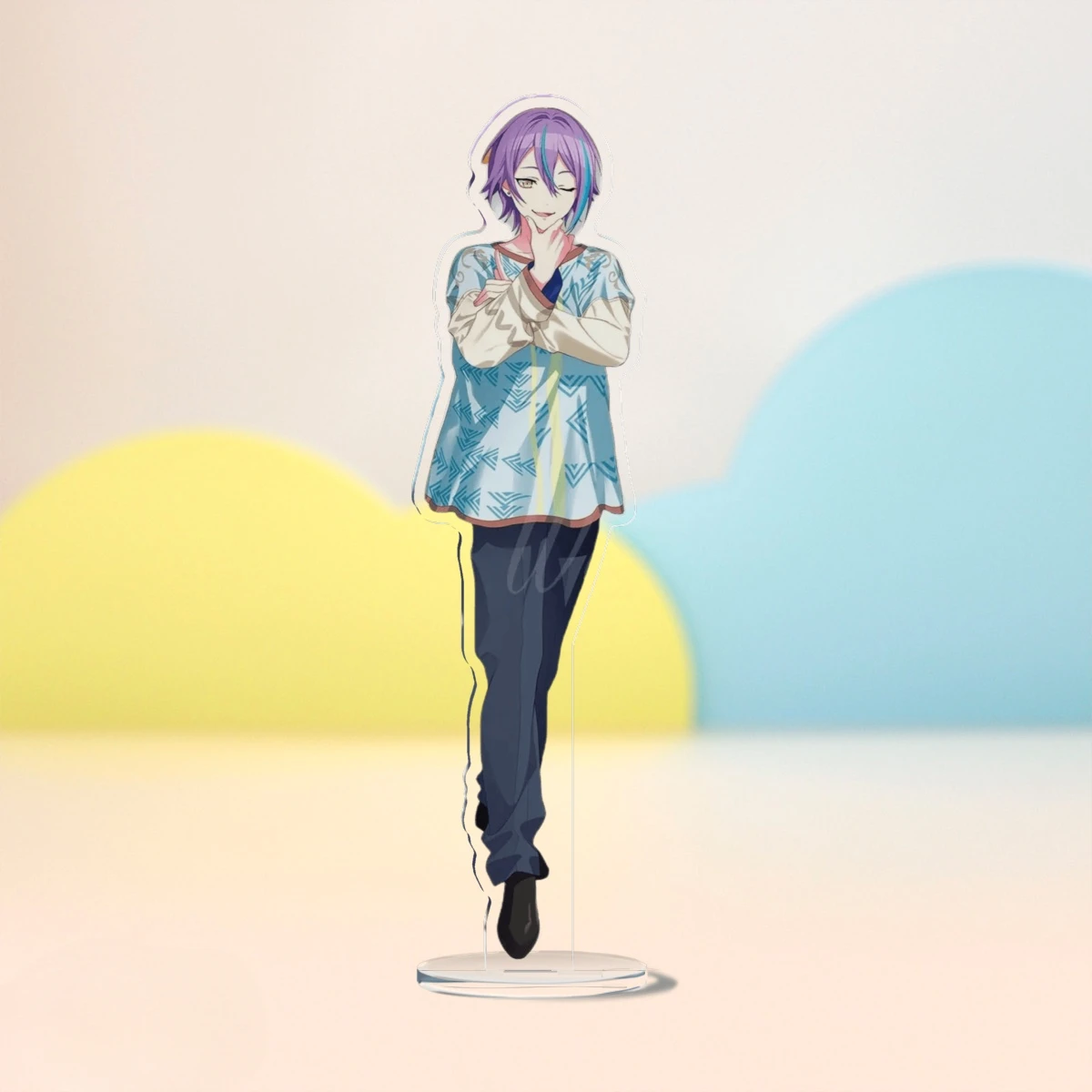 Project Sekai Colorful Stage Plate Desk Decor: Nightcord Collection Ornament Featuring Yoisaki Kanade & Asahina Mafuyu
