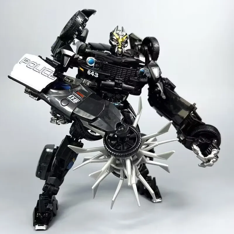Miniatura Transformers Barricade Azul - Jada Toys 1:24 em Promoção na