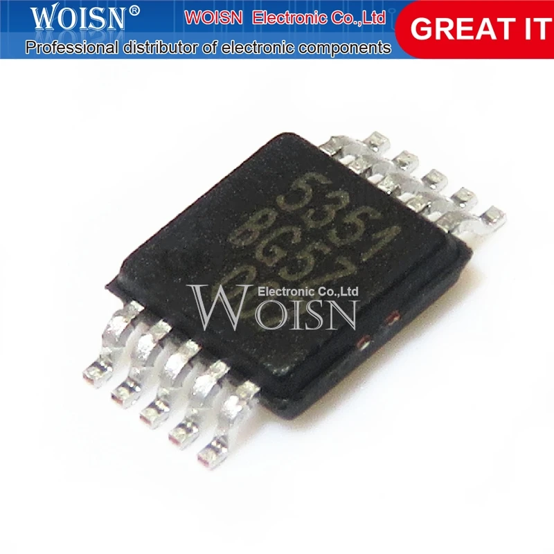 

5 шт. SI5351A MSOP-10 SI5351 MSOP10 SI5351A-B-GTR MSOP 5351 SMD