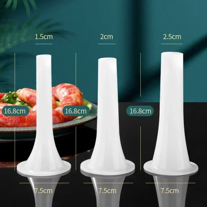 Sausage Stuffer Manual Sausage Filling Machine Meat Stuffer Filler Salami Make Sausage Machine Homemade Tools Kitchen Supplies