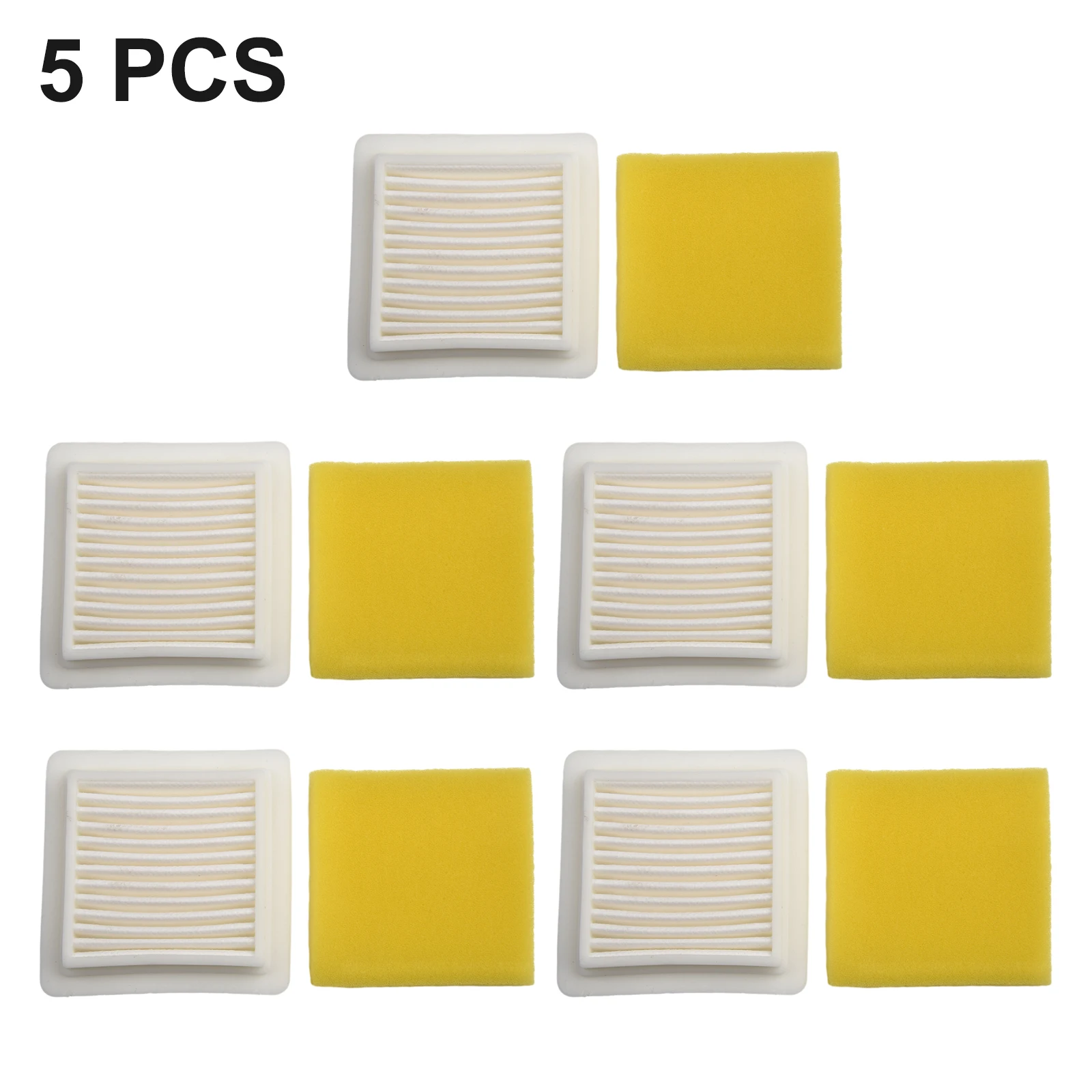 

5pcs Air Filter Combo For ECHO SRM-2620 SHC-2620 Trimmers A226002030 A2260020400 Edgers Blowers Garden Power Tool Accessories