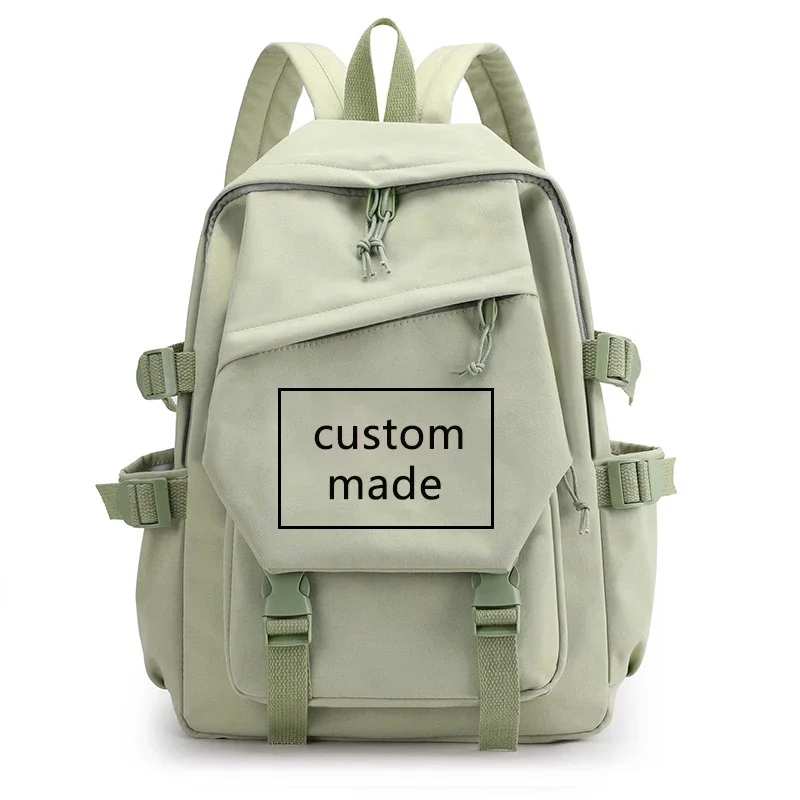 مخصص بسيط سعة كبيرة على ظهره المرأة السفر الأعمال المعلم على ظهره كمبيوتر محمول حقيبة كتف فتاة المدرسة حقيبة ظهر الطالب