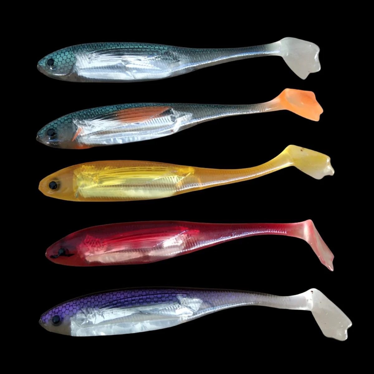 

Swolfy 12 шт. 12 см 9,9 г реалистичные мягкие приманки для рыбной ловли, силиконовые искусственные приманки, искусственная рыба