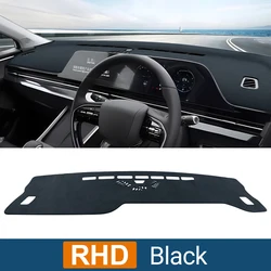 Advanced Car Dashboard Sun Shade Non - slip Mat Cover Accessories (Black RHD)