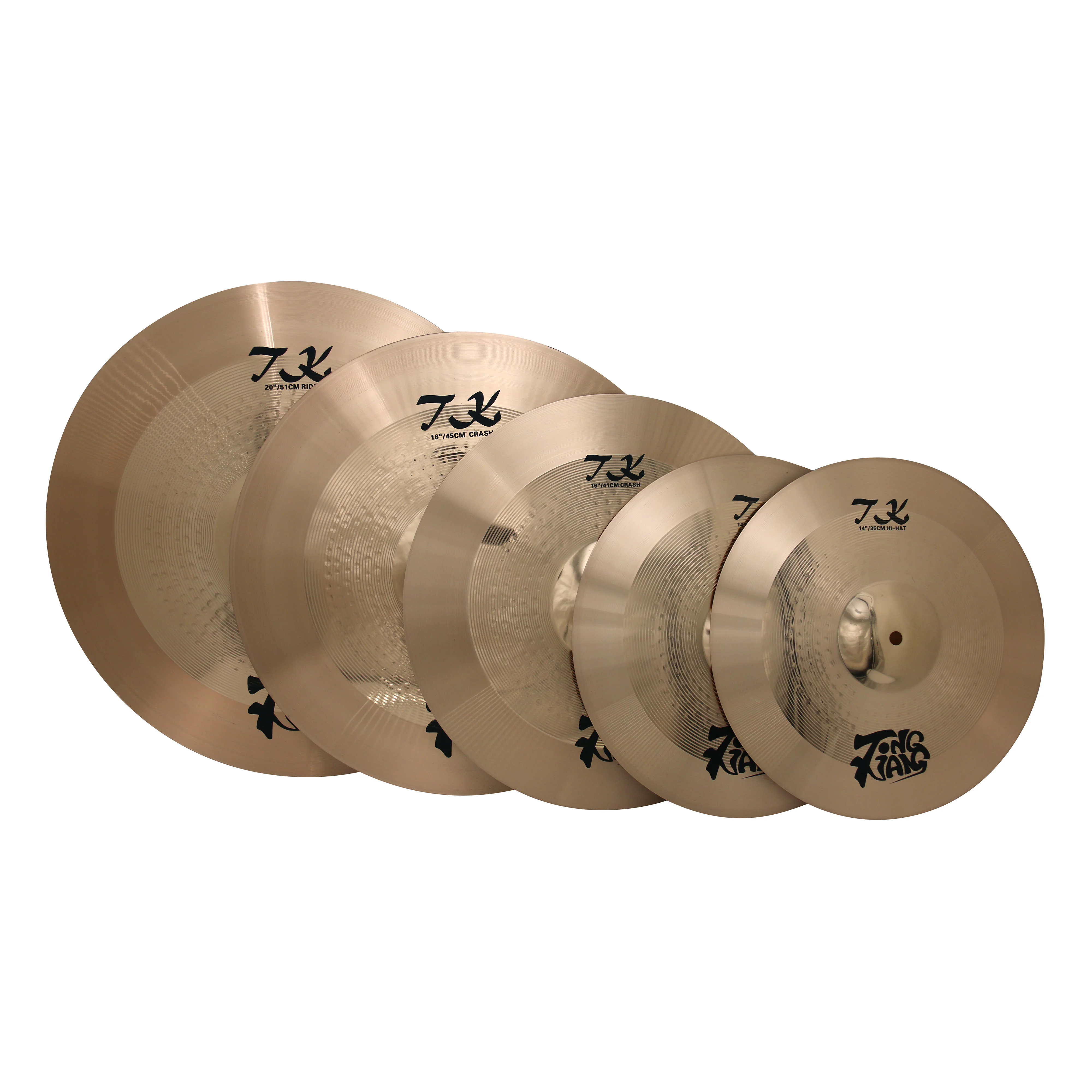 B8 TK Series 5pcs Cymbals Set