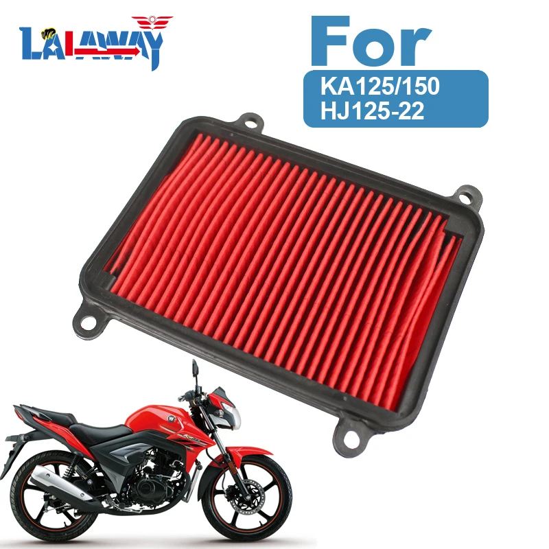 

Motorcycle Air Filter For HAOJUE SUZUKI KA125/150 HJ125-22，Motorcycle Air Filter Motor Bike Intake Cleaner