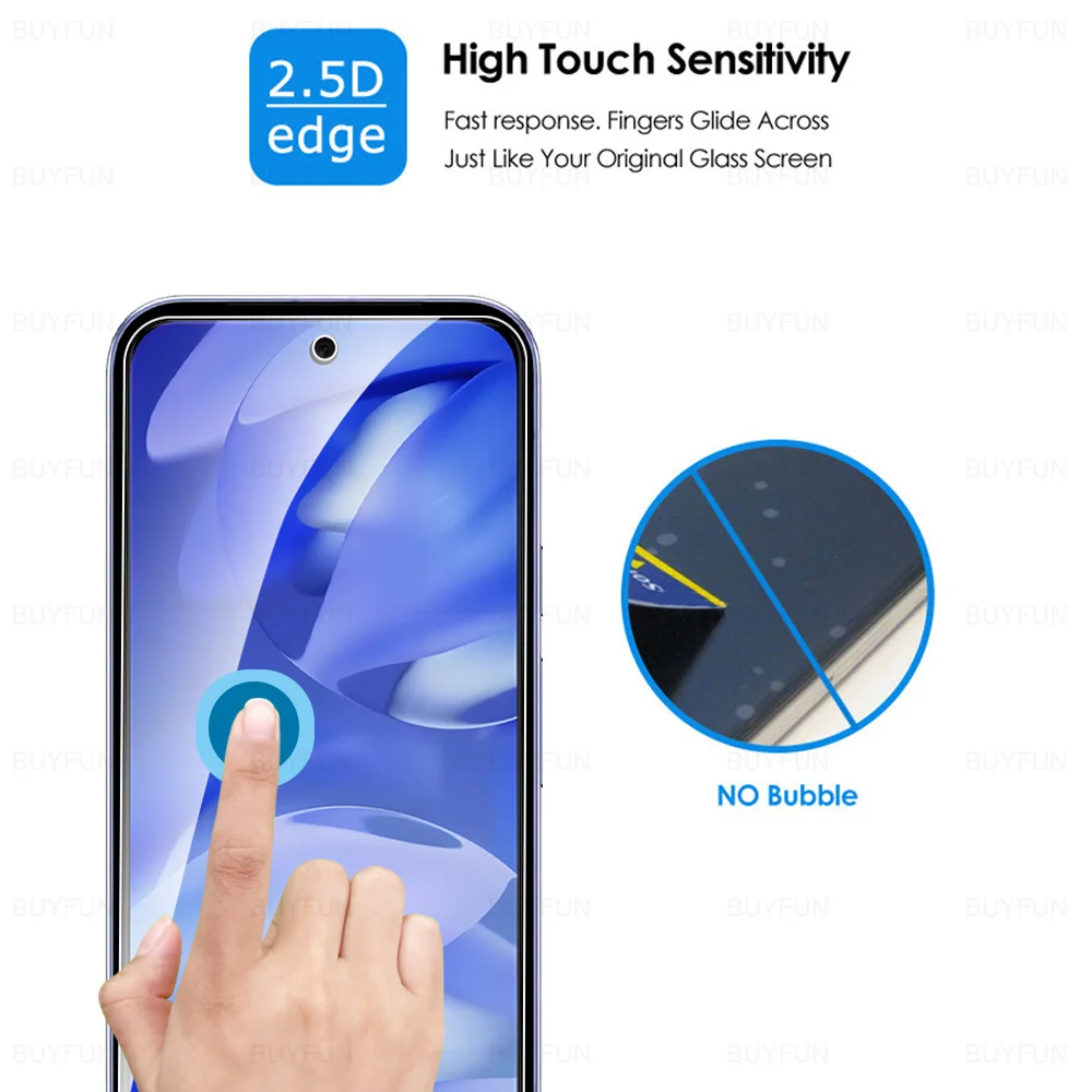 2-Pack Tempered Glass Screen Protector – High-Quality Clear Protection