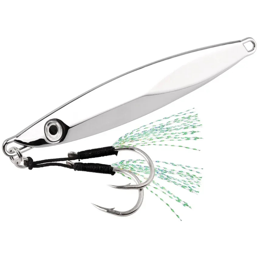 長距離キャスティング用のスピナースプーンベイト,魚を捕まえるためのルアー,シンキングルアー,シーバス,パイナーベイト,10〜60g 長距離キャスティング用のスピナースプーンベイト,魚を捕まえるための