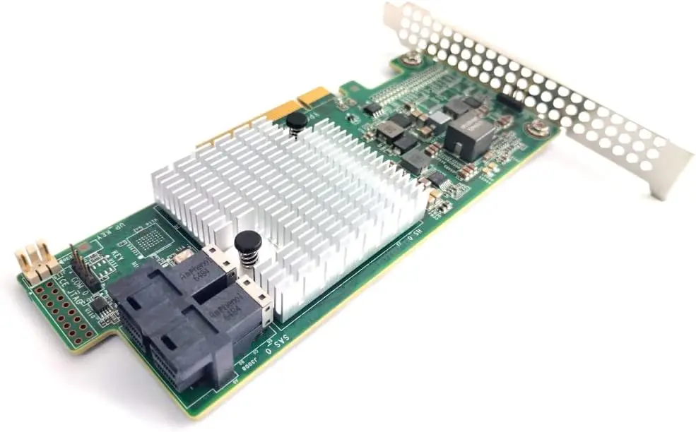 9300-8I LSI SAS3008 12Gbps SATA/SAS 8-Port HBA IT Mode ZFS FreeNAS unRAID+2*SFF-8643 SATA Cable