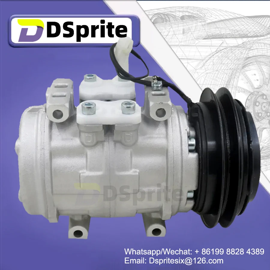 

10P15C AC Compressor 8832060191 For Toyota Land Cruiser 60 series HJ60 1987-1889 HJ61 1998 88320-60191 047200-4810 047200-6480