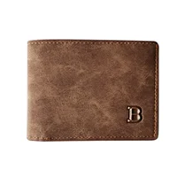 New Fashionable Vertical Retro 2% Off Multi Card Slot Wallet Matte Multi functional Leisure Multi card Slot carbon wallet men 1