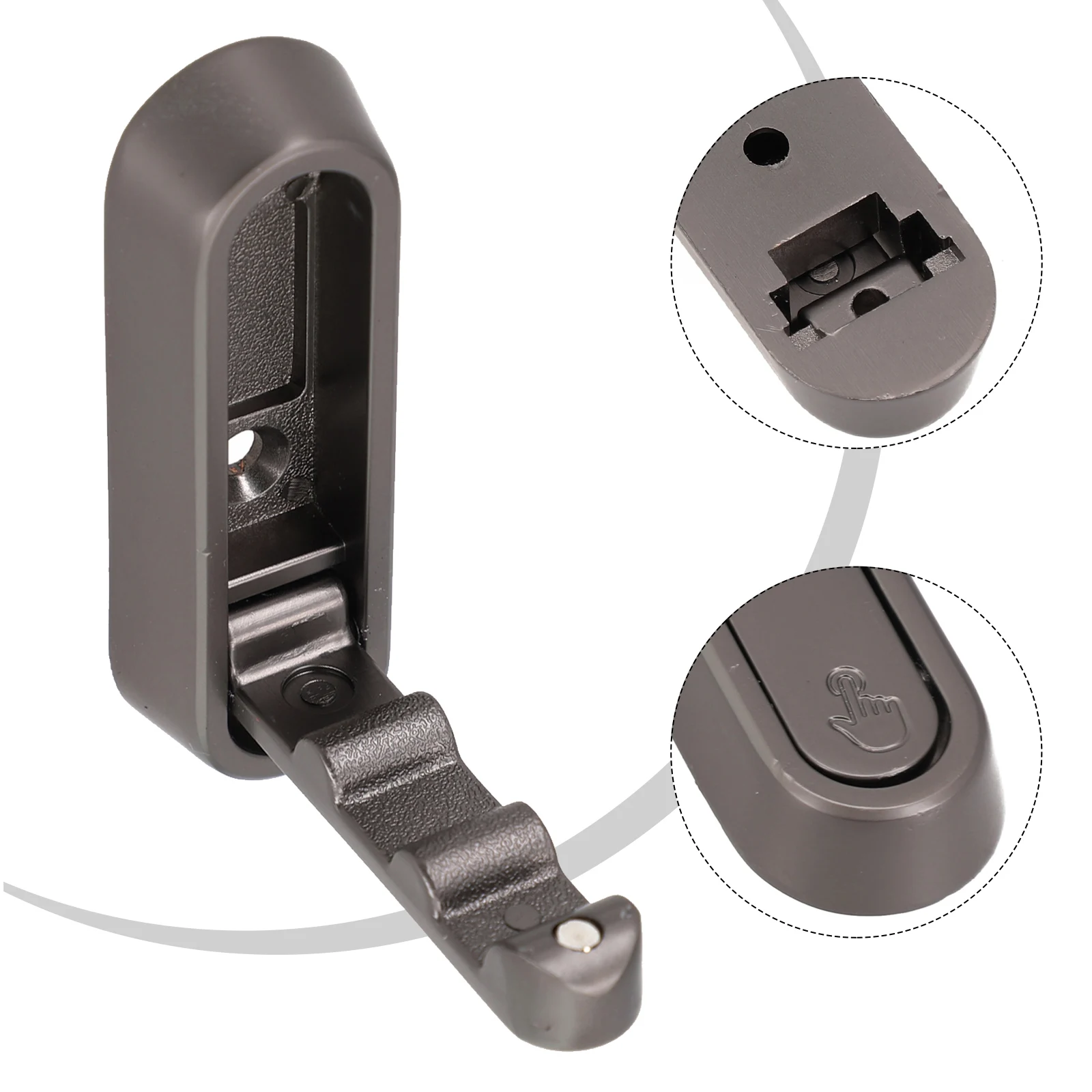 Description Picture 5 of itemFolding Wall Hooks Wall-mounted Bathroom Hooks Clothing Hooks Coat Hat Bags Hangers For Home Kitchen Bathroom Towel Hanger