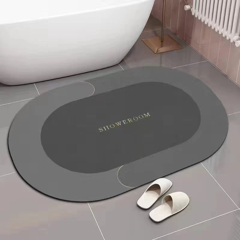 Super Absorbent Floor Mat Bath Quick Drying Bathroom Carpet Modern Simple Non slip Floor Mats