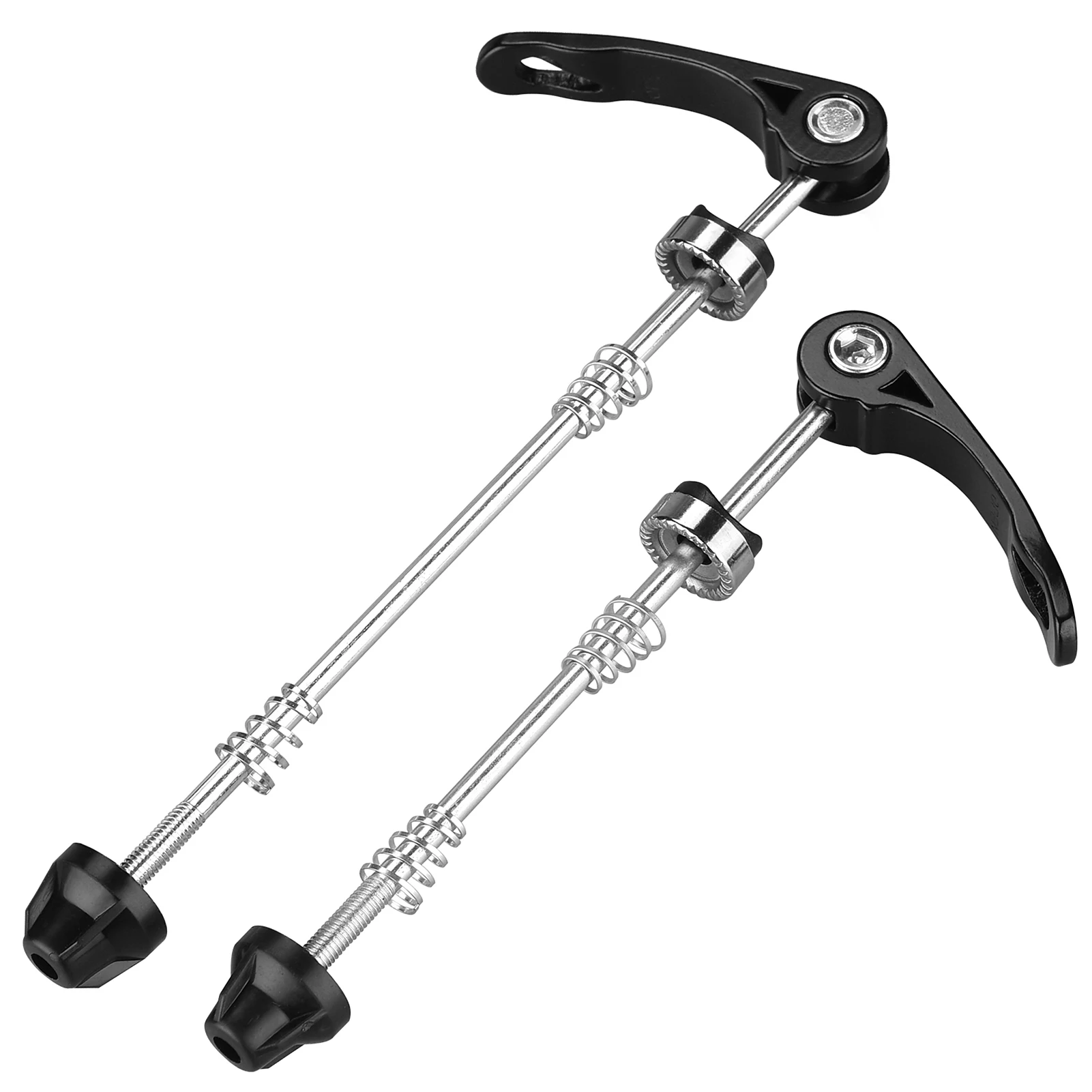 Bicycle Wheel Hub Skewers Road Mountain Bike MTB Wheel Hub Front Rear Skewers Quick Release Skewers Clip Lever Axle 155/190mm