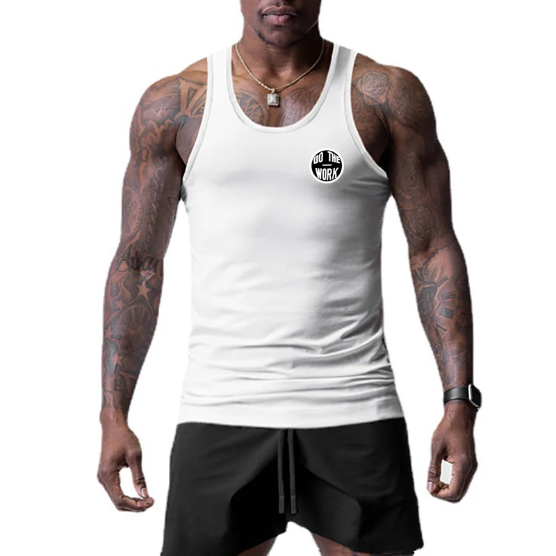Muscleguys Mesh Gym Tank Top Мъжки фитнес стрингери Потници за бодибилдинг Риза без ръкави Лятна тънка спортна жилетка за бързо съхнене