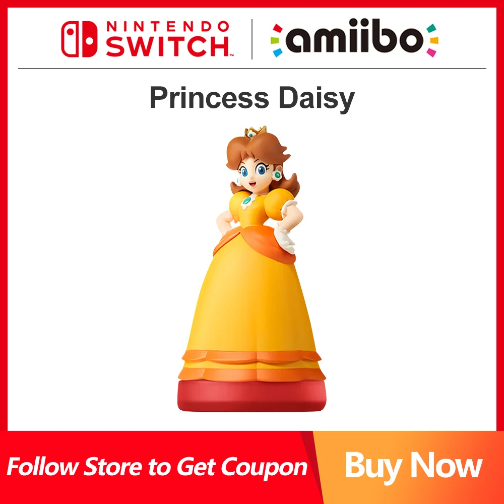 Nintendo Amiibo Princess Daisy for Nintendo Switch and Nintendo Switch ...