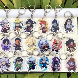 Anime NARUTO Akatsuki Uchiha Itachi Jiraiya Orochimaru Cosplay Acrylic Key Chain Keychain Pendant Prop Accessories Gift