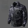Spring Autumn Thickened Camouflage Suit Men Wear-resistant Dirt-resistant Labor Work Clothes Factory Workshop Tactics Tooling 5