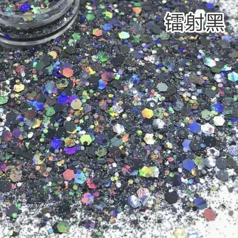 혼합 글리터 글리터 골드 파우더, 골드 양파 파우더, 퀵샌드, DIY 드롭 접착제 필러, 네일 장식