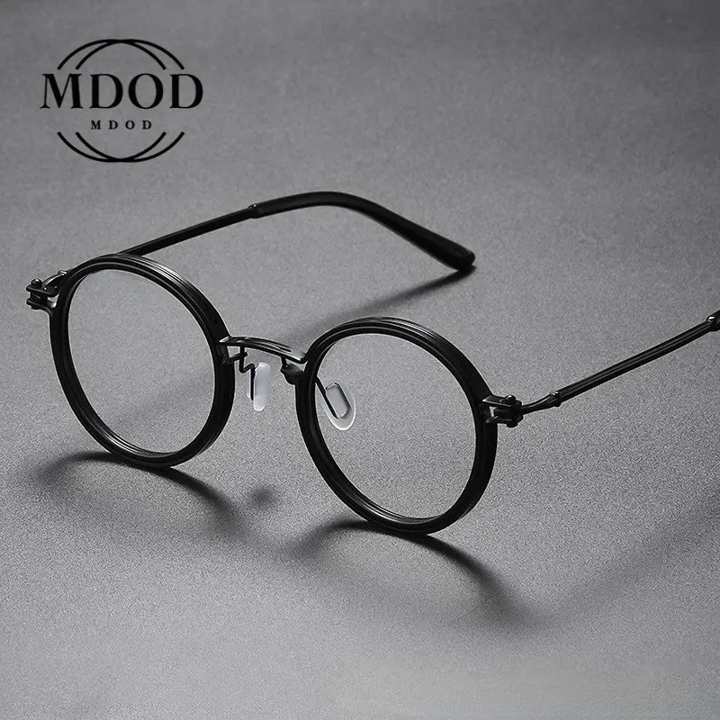 

Пресбиопические очки с круглой оправой, женские винтажные модные очки, антибликовые плоские зеркальные очки для дальнозоркости с защитой от синего света