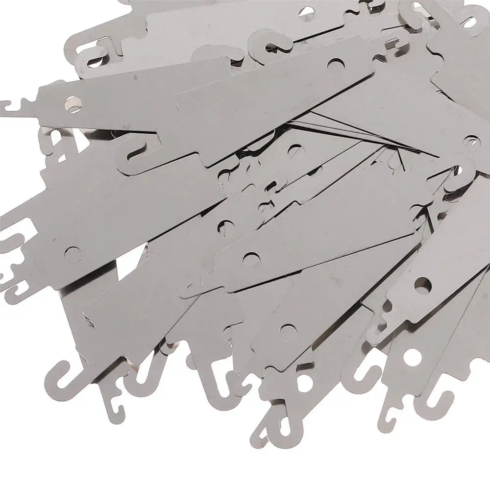 60Pcs Stainless Steel Needle-Threading Tools Needle Threader For Sewing Embroidery Cross Stitch Large Eye Needles With Clear Box