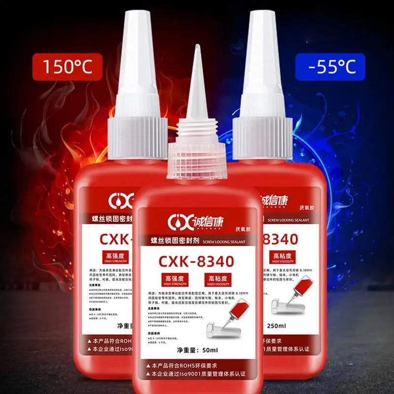 

50ML Liquid Screw Adhesive Glue Adhesive Wire Sealing Anti-Corrosion Thread Anti-loosening Screw Lock Glue