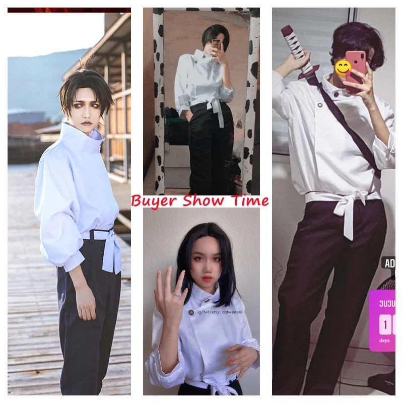 Jutsu-男性と女性のためのコスプレデザインのコスチューム