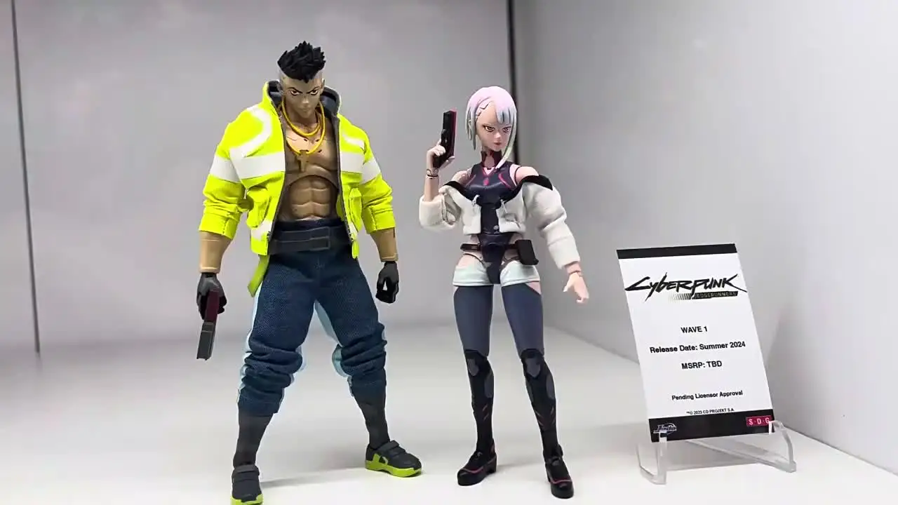 アニメのキャラクターの収集可能なアクションフィギュア,1:12,ラッキー