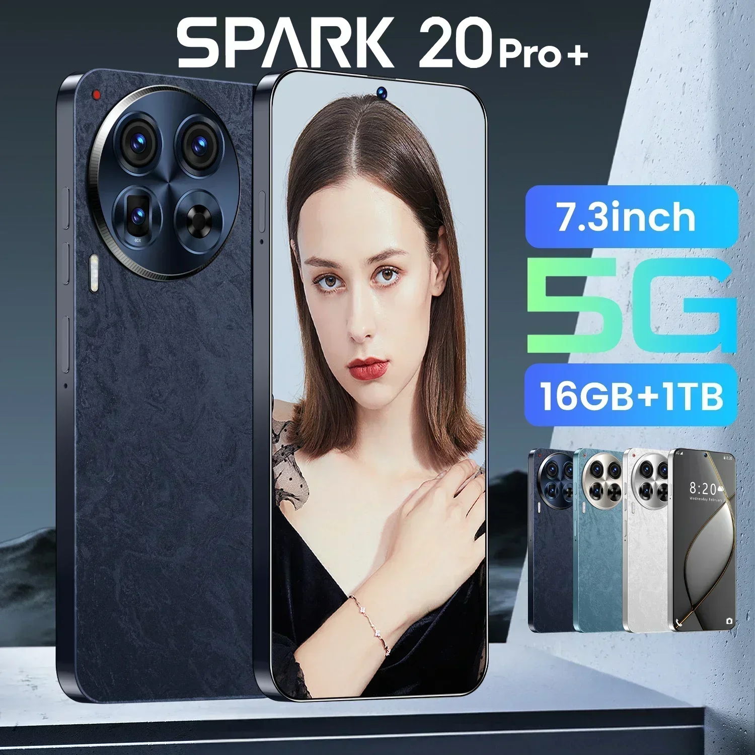 New Spark20 Pro Smartphone 7 3 Hd Screen Mobile Phones 16g 1t 5g Dual Sim Celulares.jpg New Spark20 Pro Smartphone 7 3 Hd Screen Mobile Phones 16g 1t 5g Dual Sim Celulares.jpg